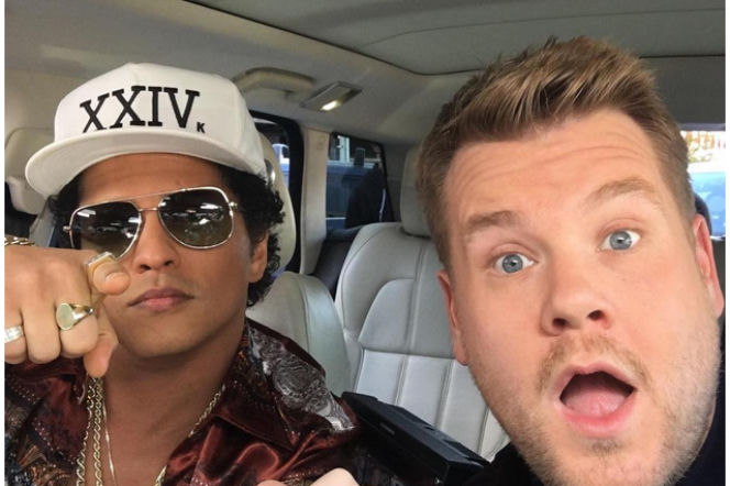 Bruno Mars w Carpool Karaoke! 