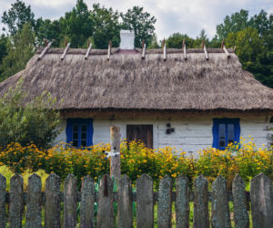 Wieś Budy na Podlasiu
