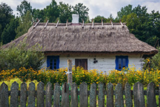 Wieś Budy na Podlasiu