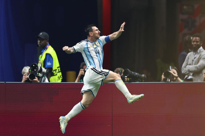 Leo Messi, mecz z Egiptem