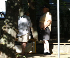 Marian Lichtman na plaży