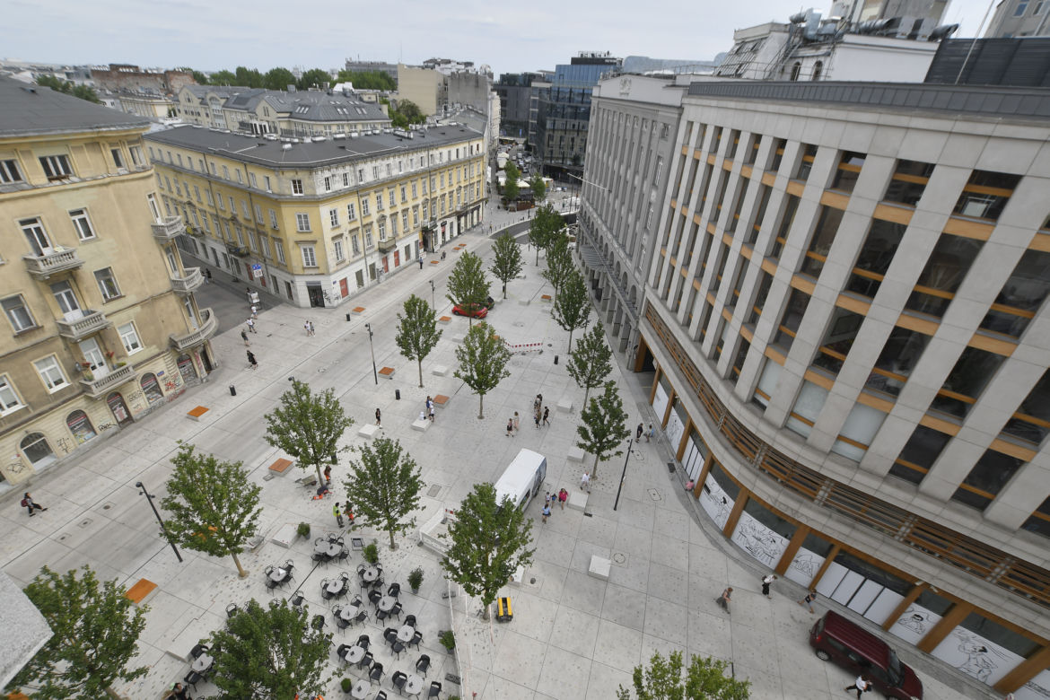 Plac Pięciu Rogów został otwarty 5 lipca 2022 r. 