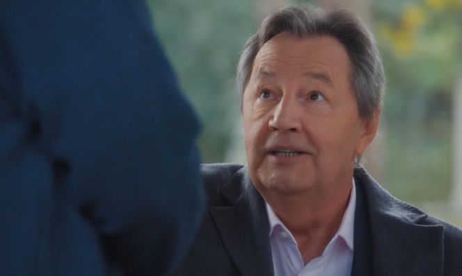 M jak miłość odc. 1918. Łukasz (Zbigniew Borek), Krysia (Hanna Mikuć)