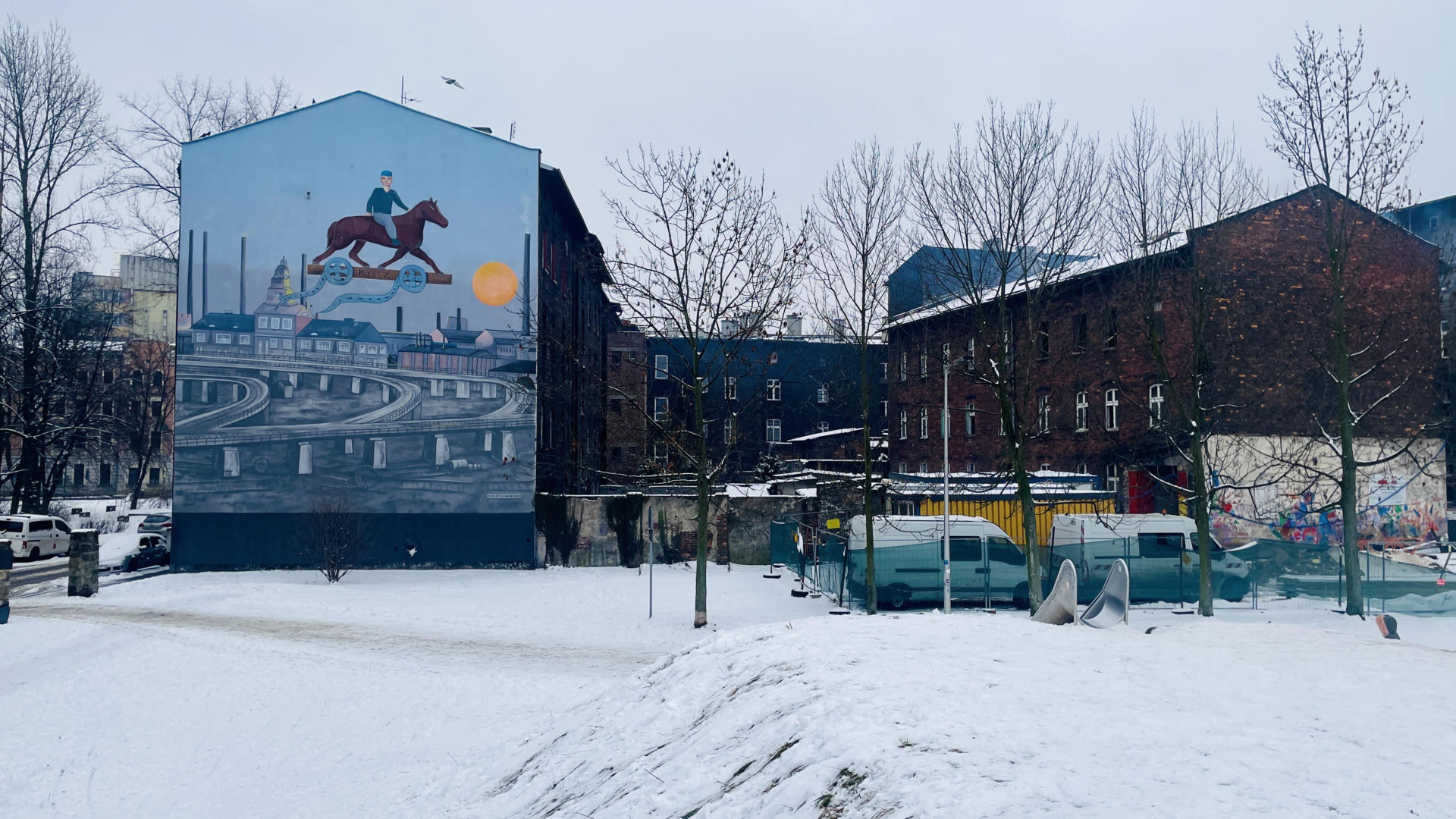 Katowice - Szopienice, pozostałość po hucie Uthemann