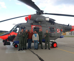 Uratowani żeglarze podziękowali pilotom