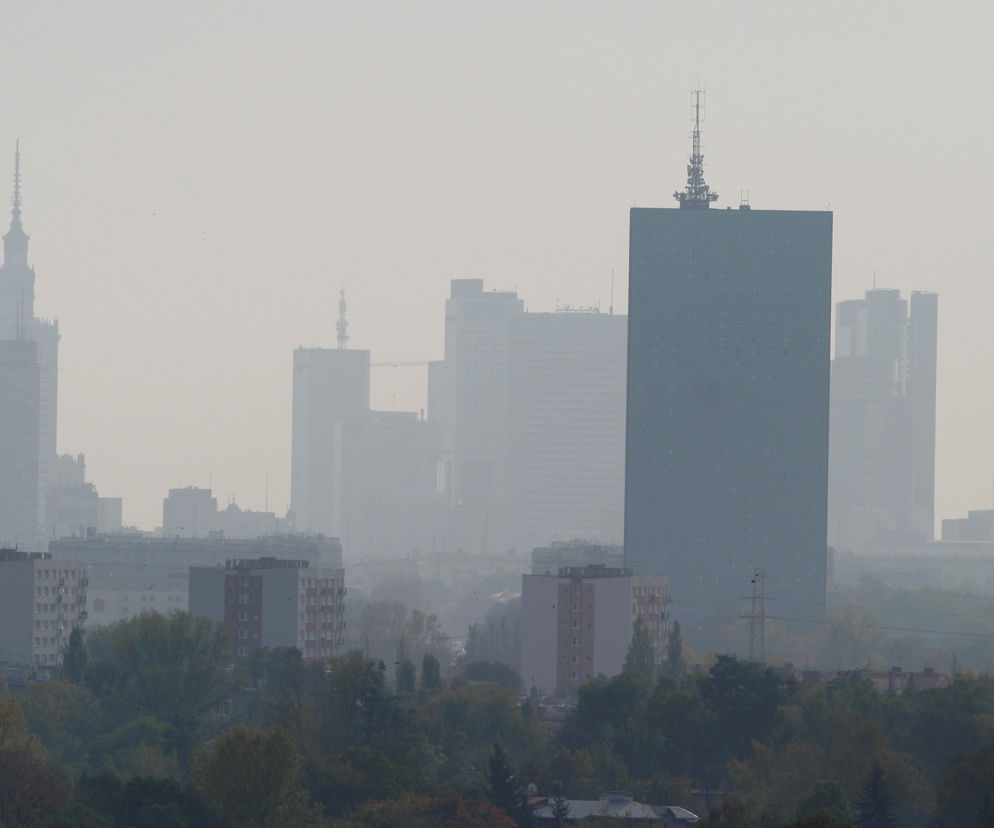Powietrze nad Warszawą zatrute