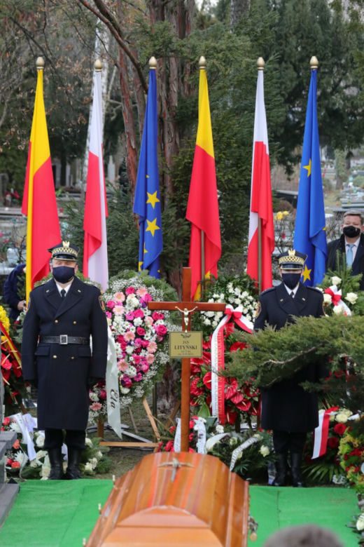 Tak wygląda grób Jana Lityńskiego 