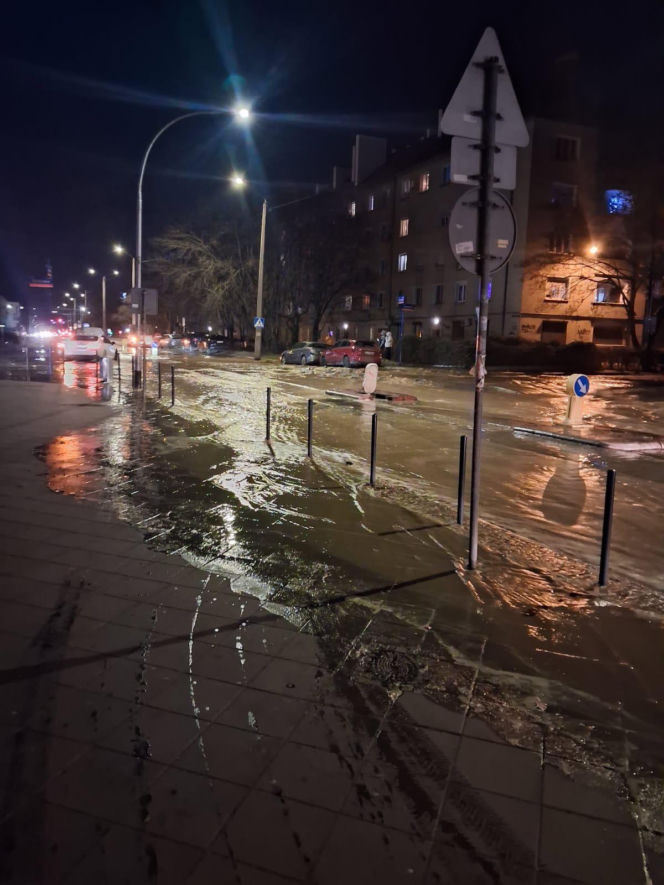 Awaria wodociągowa we Wrocławiu