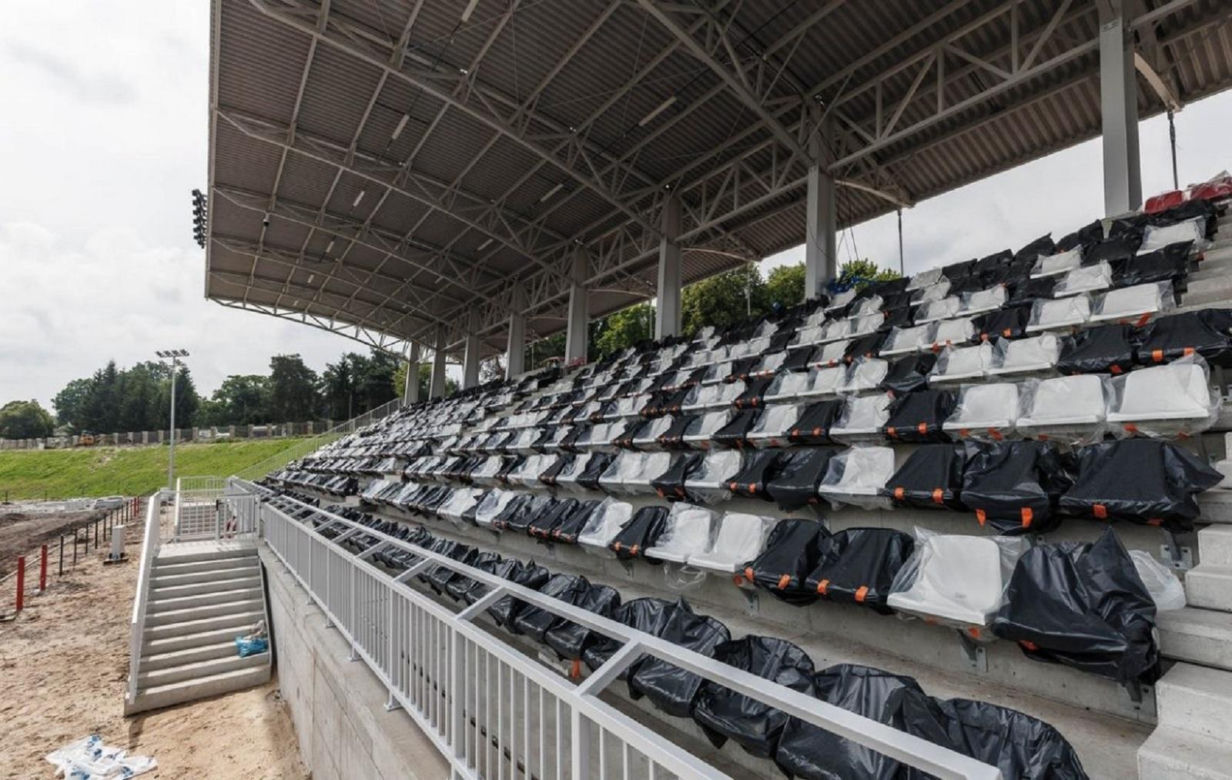 Remont stadionu Granatu w Skarżysku (lipiec 2026)