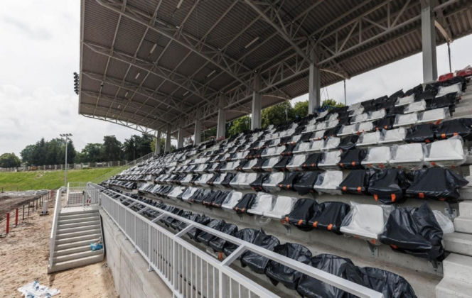 Remont stadionu Granatu w Skarżysku (lipiec 2026)