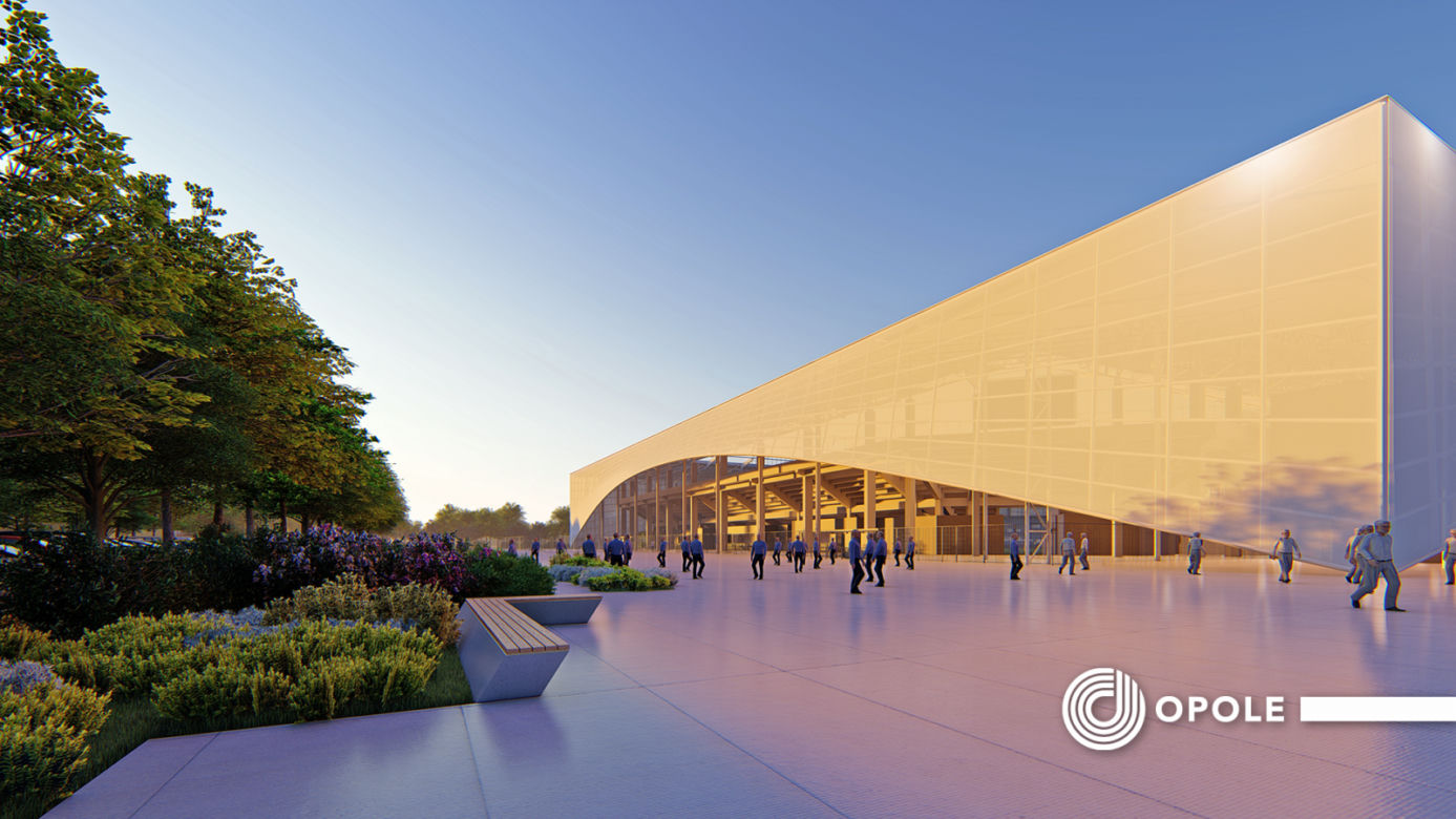 Nowy stadion Odry Opole. Wizualizacja projektu