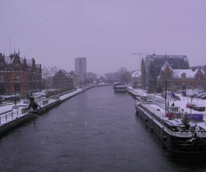 Bydgoszcz w śniegu