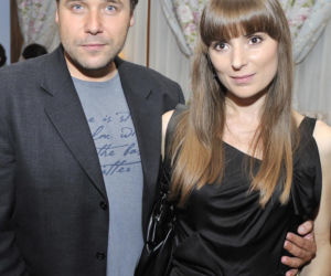 Halina Mlynkova i Łukasz Nowicki