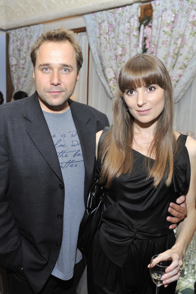 Halina Mlynkova i Łukasz Nowicki