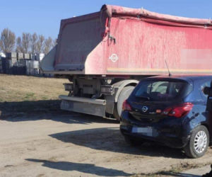 Pijany kierowca ciężarówki na ul. Chełmżyńskiej