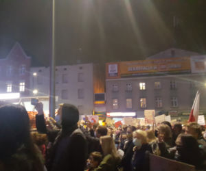 Protest kobiet w Sosnowcu 