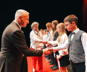 Najzdolniejsi uczniowie odebrali stypendia Prezydenta Miasta Siedlce