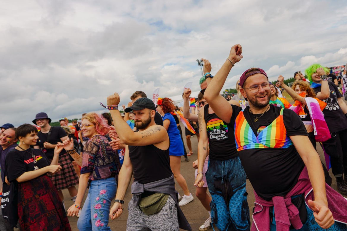 Marsz Równości na Pol’and’Rock Festival 2023