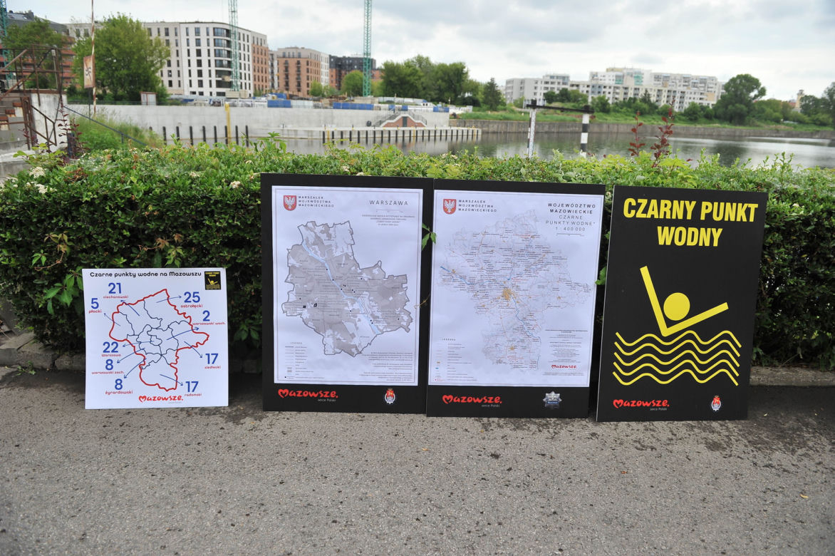 Nowe czarne punkty wodne na Mazowszu! 