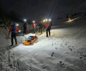 Dramatyczna nocna akcja w Tatrach. Spadli kilkaset metrów, nawigując z Google Maps