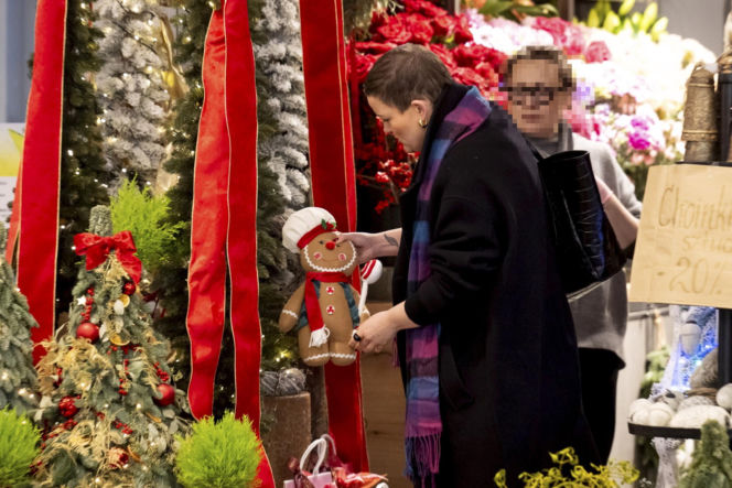 Minister kultury ruszyła na świąteczne zakupy