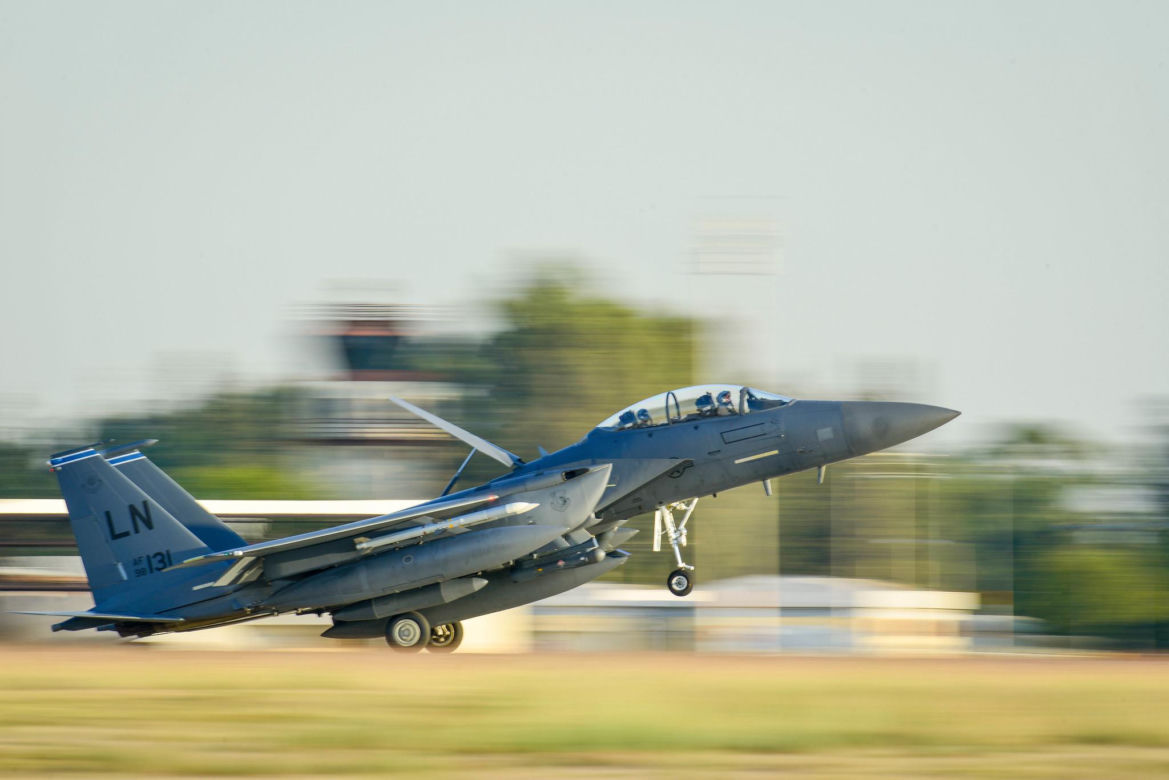 F-15E Strike Eagle z Lakenheath