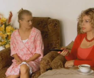 RANCZO 7 odc. 88. Halina (Violetta Arlak), Klaudia (Marta Chodorowska)