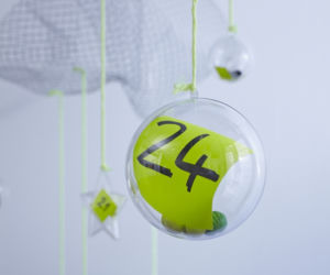 DIY Kalendarz adwentowy z plastikowych pojemników