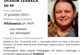 Zaginęła 43-latka z Pilchowic