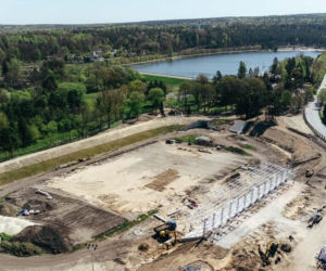 Remont stadionu Granatu w Skarżysku-Kamiennej