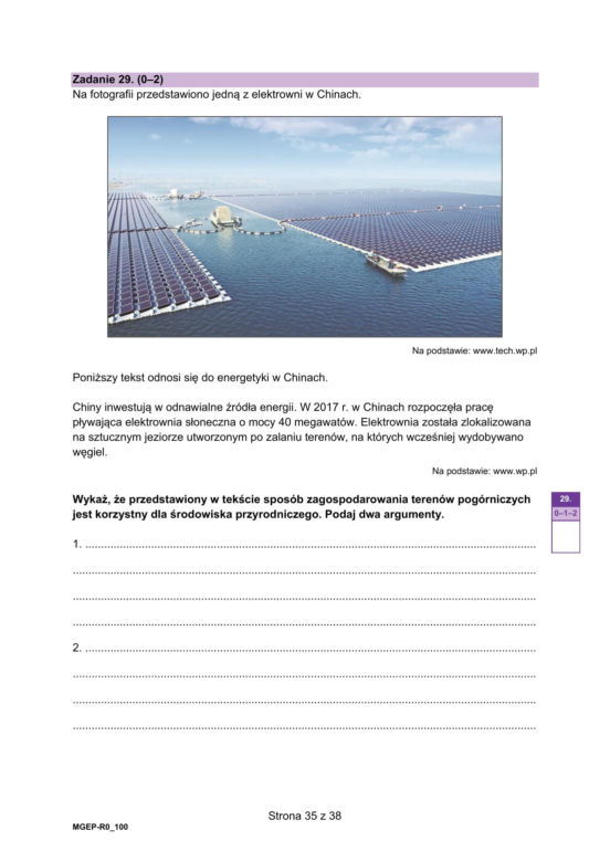 Matura próbna 2025: geografia. Arkusze CKE i odpowiedzi. Poziom rozszerzony [Formuła 2023]