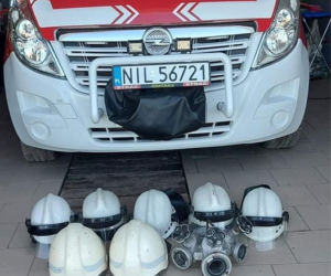 Strażacy powiatu iławskiego przekazali sprzęt dla ukraińskich strażaków
