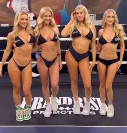 Ring girls w bikini
