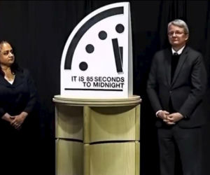 Zostało 85 sekund! Wskazówki Zegara Zagłady najbliżej północy w historii