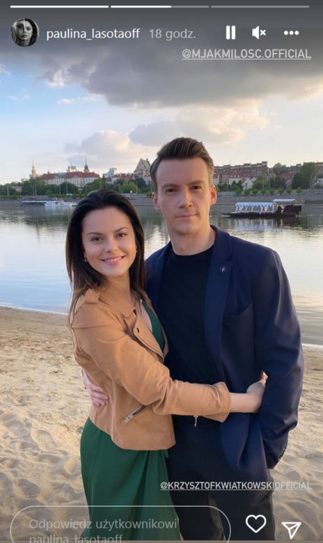 M jak miłość po wakacjach 2022. Kasia (Paulina Lasota), Jakub Karski (Krzysztof Kwiatkowski)