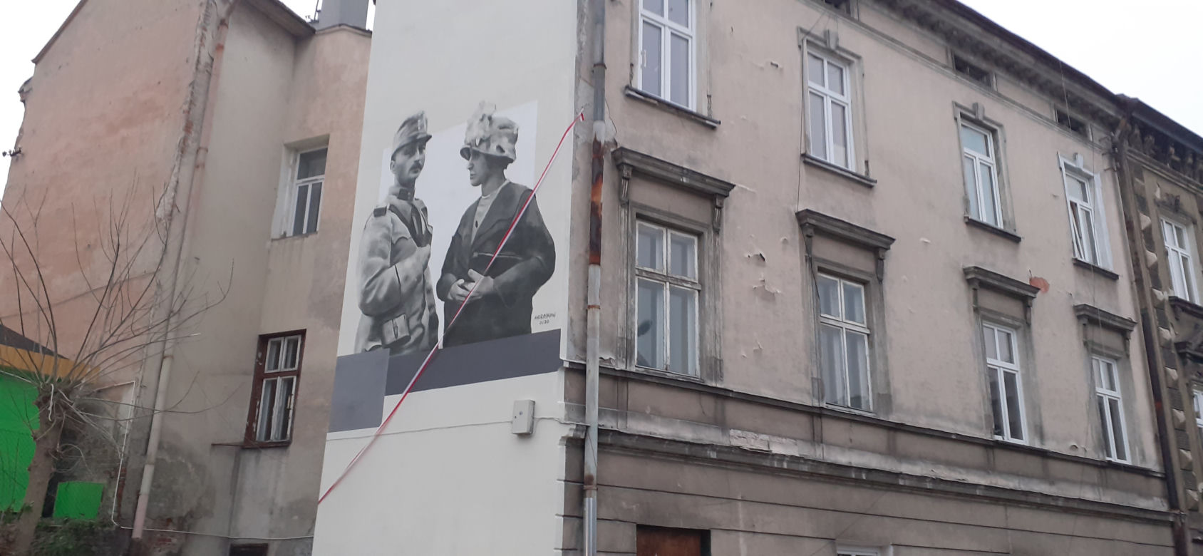 Mural przy ul. Smolki w Przemyślu