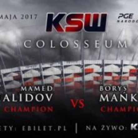 KSW na Narodowym: Khalidov - Mańkowski. Walka mistrzów na KSW 39! 