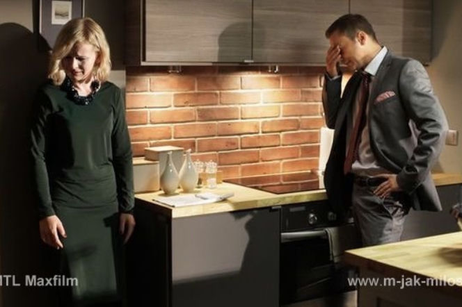 M jak MIŁOŚĆ, odc. 976. Marta (Dominika Ostałowska), Andrzej (Krystian Wieczorek)