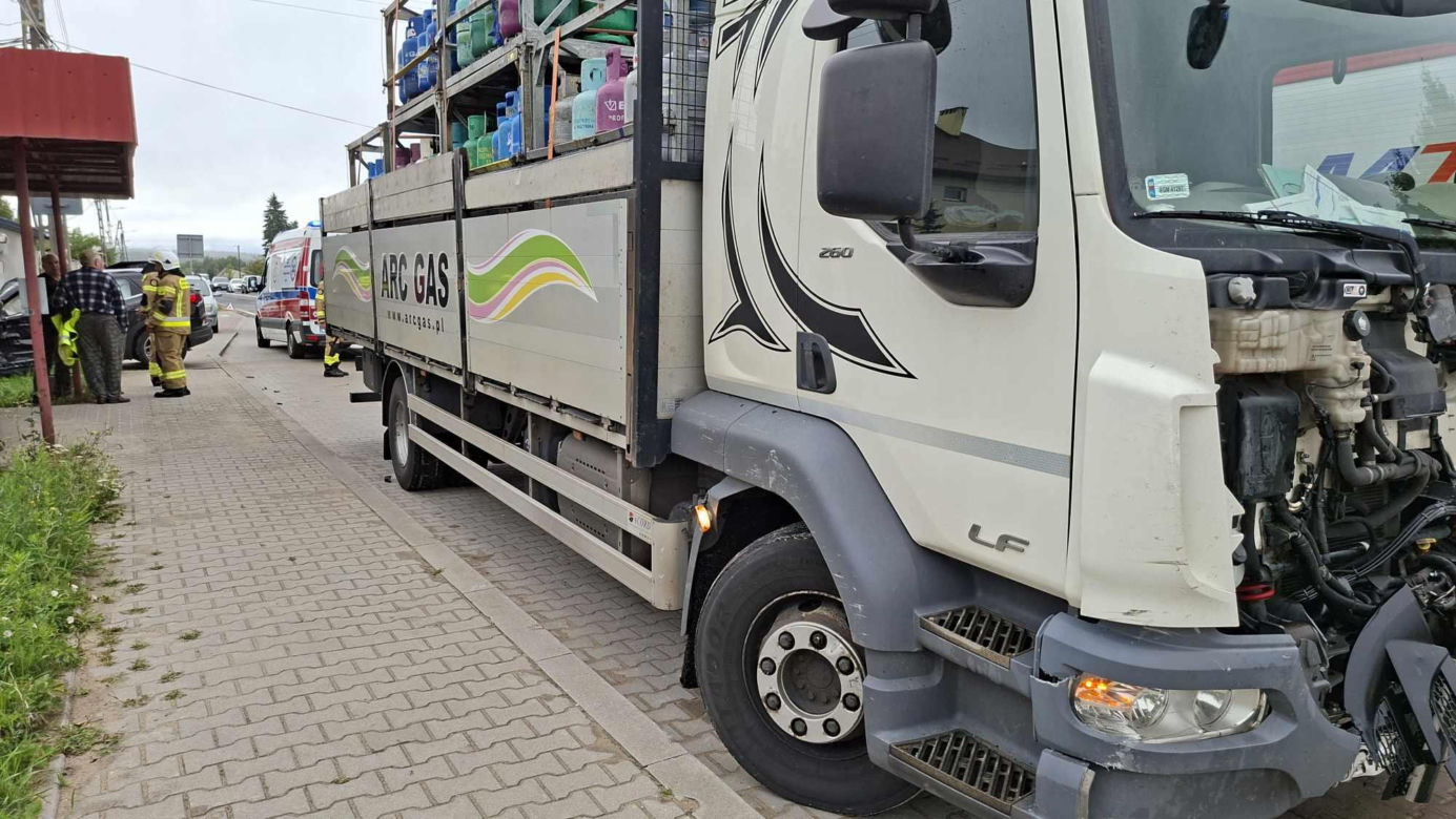 Wypadek w Parszowie