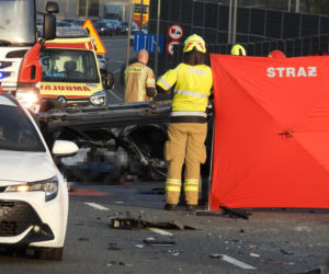 Śmiertelny wypadek Łomianki DK7