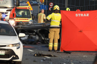 Śmiertelny wypadek Łomianki DK7