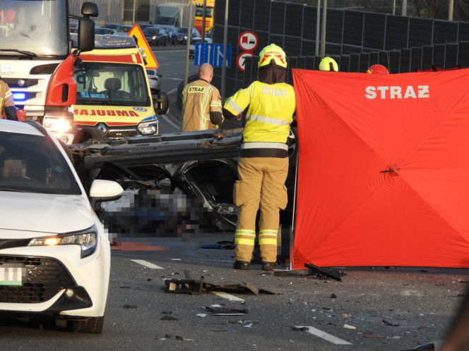 Śmiertelny wypadek Łomianki DK7