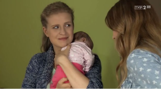 M jak miłość odc. 1163. Ula (Iga Krefft), Natalka (Marcjanna Lelek)