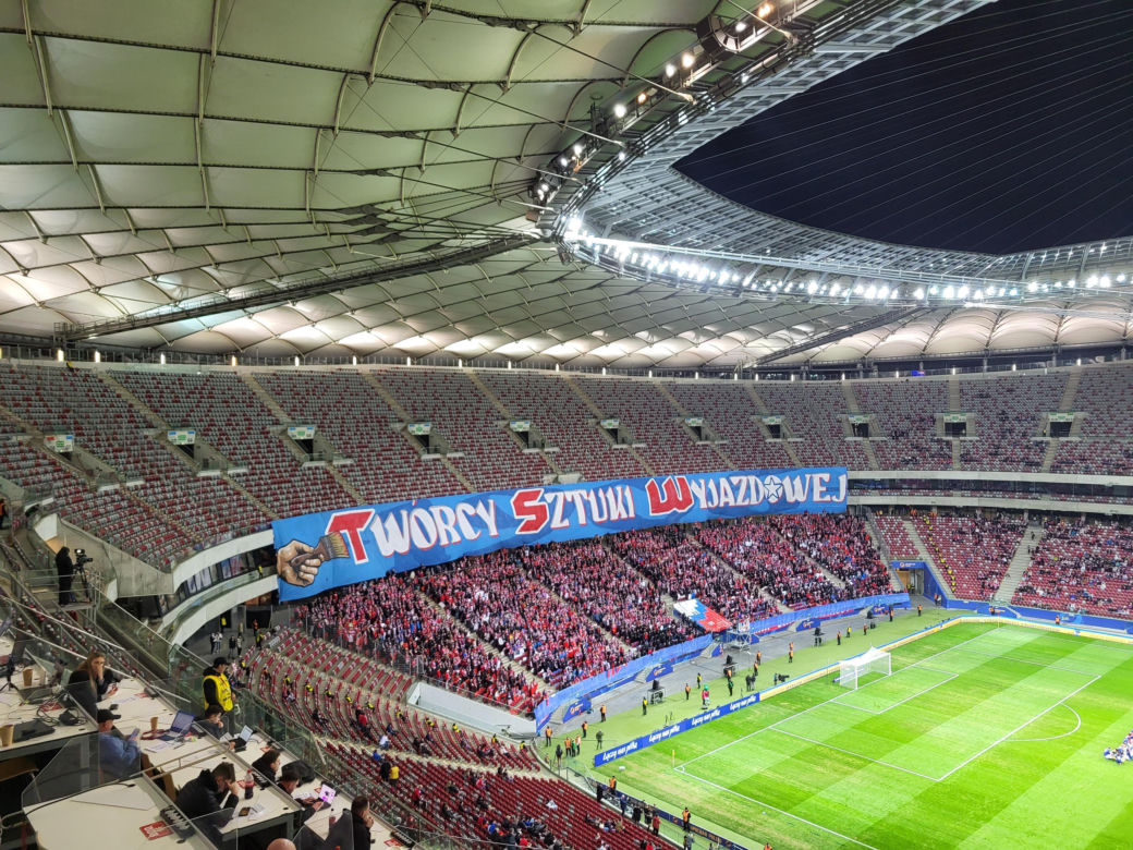 Okropne pustki na PGE Narodowym - Jagiellonia - Wisła