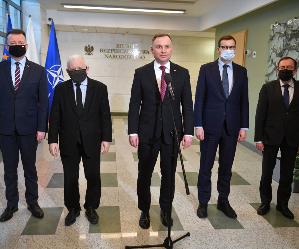 Prezydent po spotkaniu w BBN: Sytuacja jest trudna. Potrzebne są poważne sankcje na Rosję