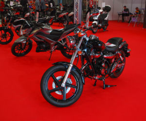 Motocykle Kymco na Targach Poznań Motor Show 2017