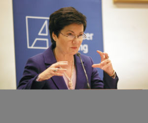 Prezydent zanudziła studentów