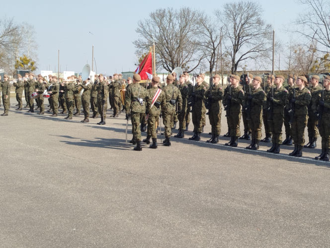 Chorągiew dla Ośrodka WOT