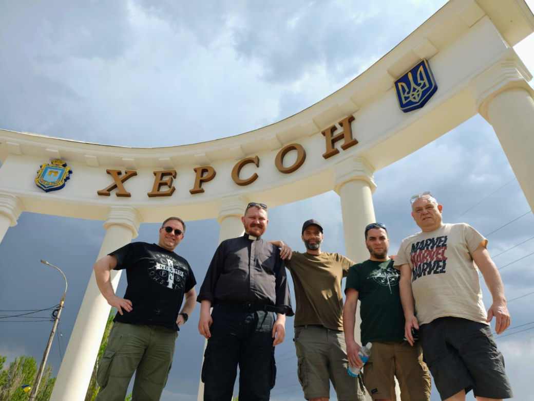 Pomoc dla Chersonia w Ukrainie