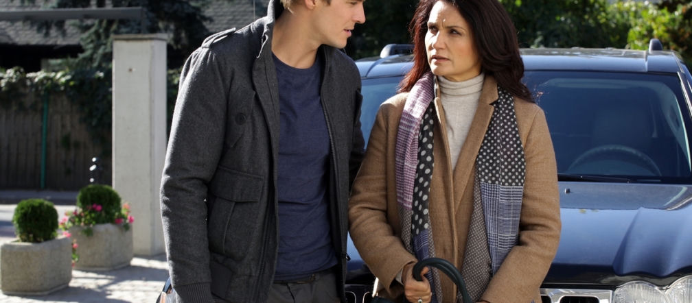 M jak miłość odc. 1042. Marcin (Mikołaj Roznerski), Aleksandra (Małgorzata Pieczyńska)